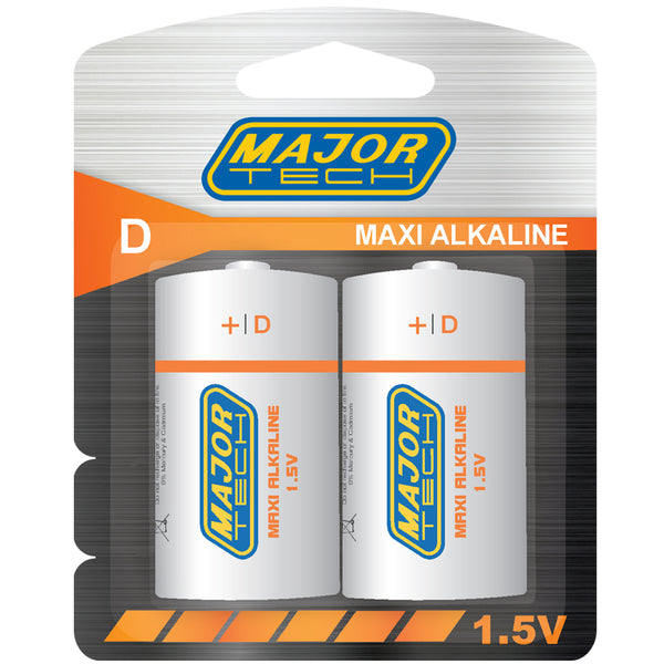 Major Tech D Maxi Alkaline Battery | LR20-BP2 - image 1
