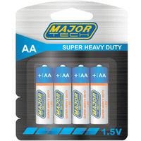 Major Tech Heavy Duty AA Battery (4pcs) R6P-BP4G
