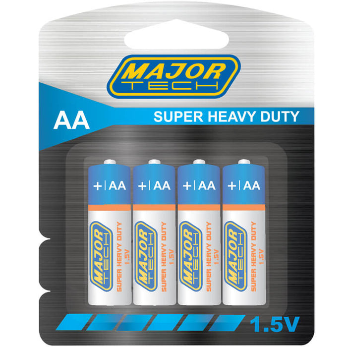 Major Tech Heavy Duty AA Battery (4pcs) R6P-BP4G