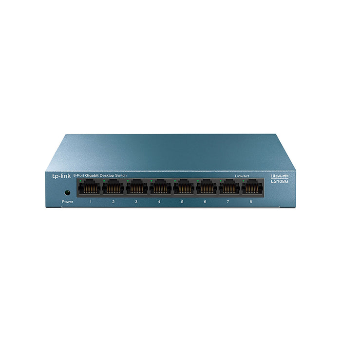 TP-LINK 8 PORTS GIGABIT UNMANAGED DESKTOP SWITCH,LS108G
