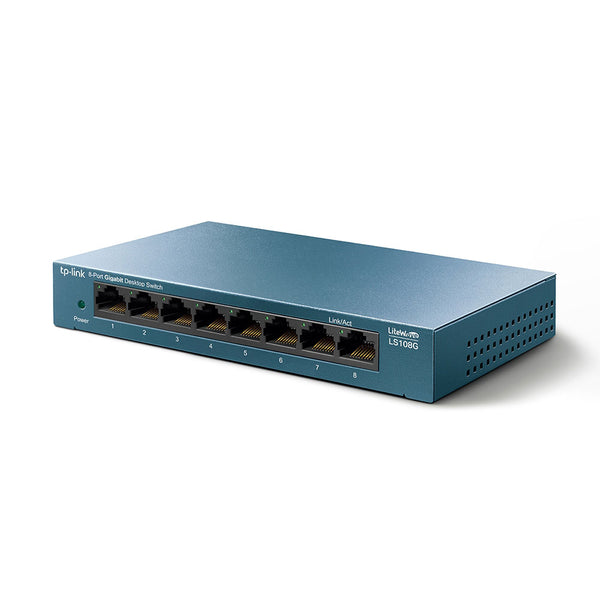 TP-LINK 8-PORT GIGABIT DESKTOP SWITCH - NET-LS108G