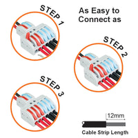 Major Tech 2-Pole Splitter Connector Blocks | LT-623P2 - image 6