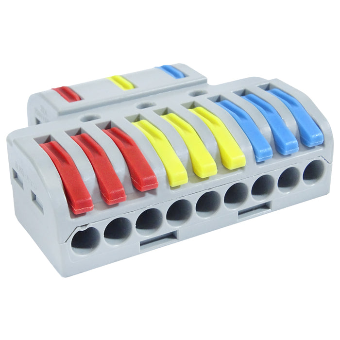 Major Tech 3-Pole Splitter Connector Blocks | LT-933P2 - image 1