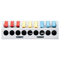 Major Tech 3-Pole Splitter Connector Blocks | LT-933P2 - image 1