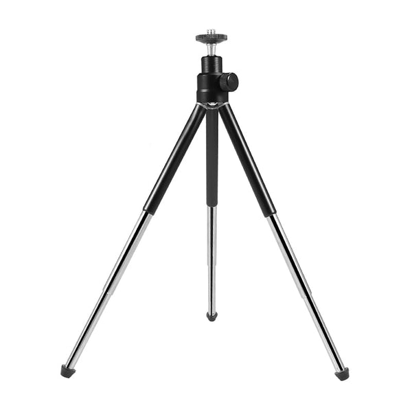 Ausdom Lt1 Lightweight Mini Tripod|Adjustable Legs|360 Degree Rotation|90 Degree Tilt - Black