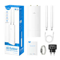 Cudy LT400 4G LTE N300 300Mbps Wi-Fi Outdoor Router-LT400 OUTDOOR