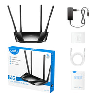 Cudy LT400 4G LTE N300 300Mbps Wi-Fi Router-LT400
