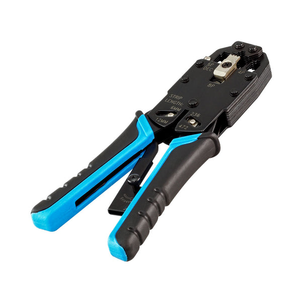 HQ RJ9/ RJ12/RJ11 + RJ45 CRIMPING TOOL - NET-CRIMP-RJ45-LQ