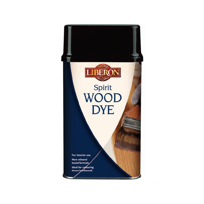 LIBERON Spirit Wood Dye - Medium Oak 250ml - Wood Stain for Interior Use on Dense Hardwoods