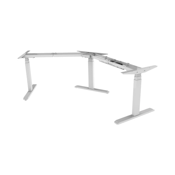 3 STAGE TRIPLE MOTOR CORNER SIT-STAND DESK FRAME - BRK-M02-33DC