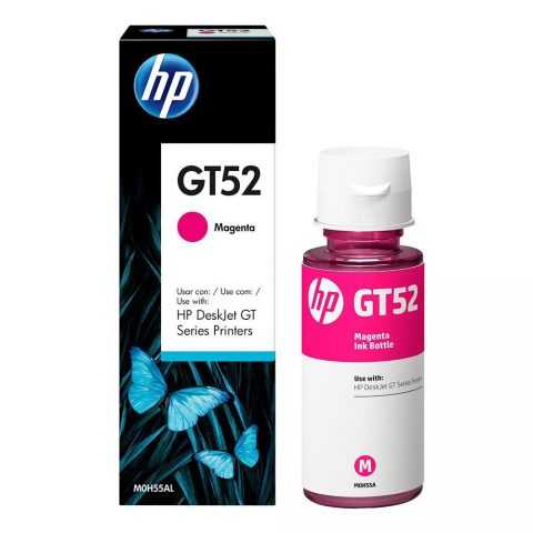 HP GT52 Magenta Ink Bottle Original - High-Quality Printer Ink for Vibrant Prints