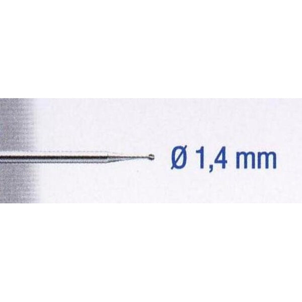 Steel Engraving Cutter 1.4mm Spherical - Chavda.com: Precision Rotary Tool Bit for Carving & Engraving