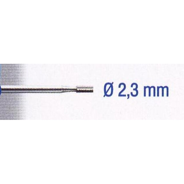 Steel Engraving Cutter 2.3mm Cylindrical - Rotary Tool Attachment for Wood, Metal, Plastic