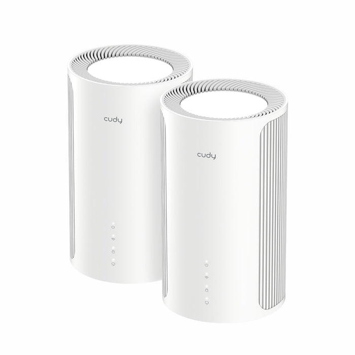 Cudy BE11000 Wi-Fi7 Tri-band Mesh Wi-Fi System - 2 Pack-M11000 2PACK