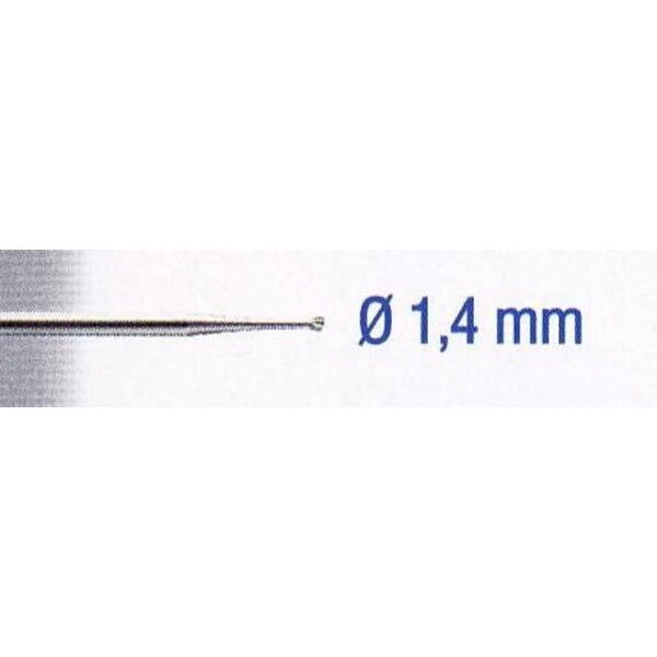 Steel Engraving Cutter 1.4mm Reverse Taper - 2pcs Set, Rotary Tool Bit