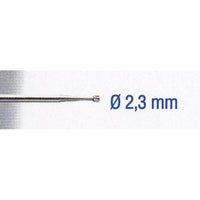 Steel Engraving Cutter 2.3mm Reverse Taper | Chavda.com | Rotary Tool Bit | Fine Detail Carving