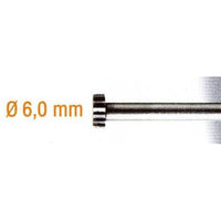 Steel Milling Cutter 6mm Wheel - Engraving Tool for Rotary Tools | Chavda.com