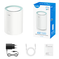 Cudy AX1500 Gigabit Mesh Wi-Fi 6 System – 1 Pack-M1500 1PACK