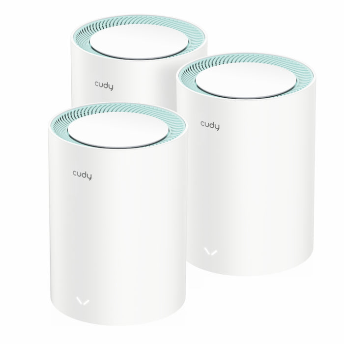 Cudy AX1500 Gigabit Mesh Wi-Fi 6 System – 3 Pack-M1500 3PACK
