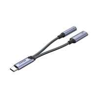 UNITEK M205A TYPE-C TO 3.5MM HEADPHONE JACK ADAPTER SPLITTER WITH FAST CHARGING - CNT-M205A