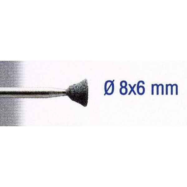 Silicon Carbide Grinding Point 8x6mm - Reverse Taper Stone Ceramic Engraving Tool