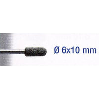 Silicon Carbide Grinding Stone 6x10mm, Round Head Rotary Tool Abrasive
