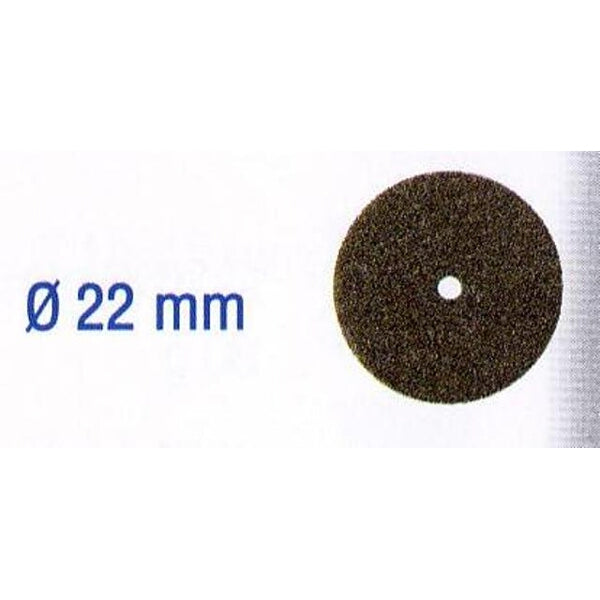 22mm Brown Grinding Wheel for Steel Alloys | Abrasive Polishing Disc for Rotary Tools