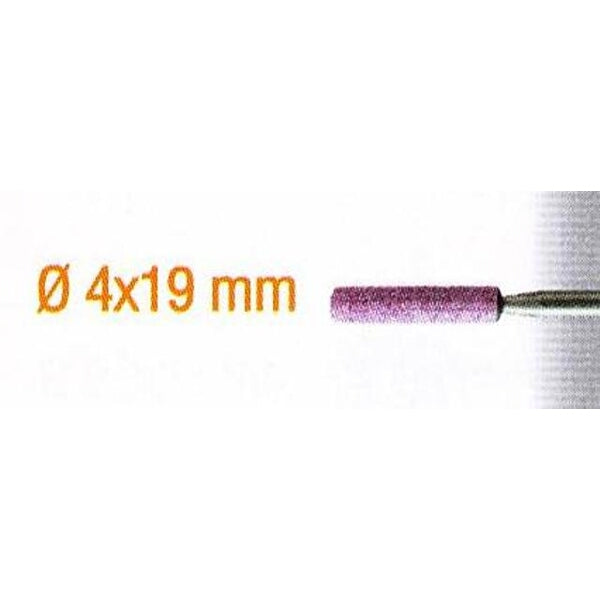 Chainsaw Sharpening Stone 4x19mm, Cylindrical Grinding Stone, 2 Pieces