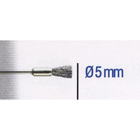 Steel End Wire Brush 5mm - Cleaning, Deburring Tool | chavda.com