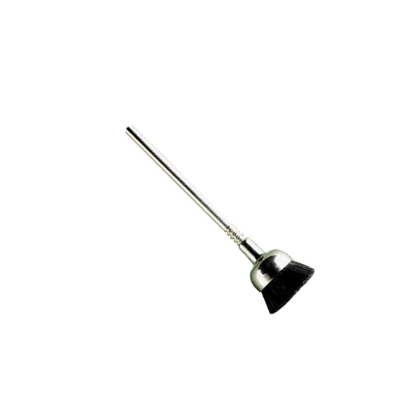 Black Bristle Cup Brush 12mm, 2.35mm Shank | Jewelry Cleaning, Silver Polishing Tool