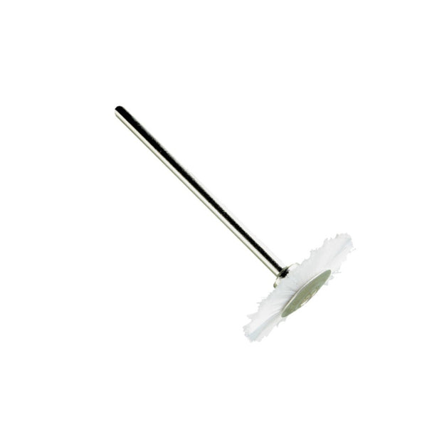 Nylon Wheel Brush 21mm for Polishing - White Nylon Brush for Fine Detailing Jewelry Polishing, chavda.com
