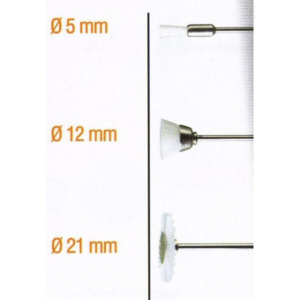 White Nylon Brush Set - 3pcs - Polishing Cleaning Brushes for Delicate Surfaces | chavda.com