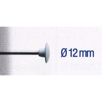 Silicon Polisher 12mm Lenticular Shape Dental Polishing Tool 2.35mm Shank HP