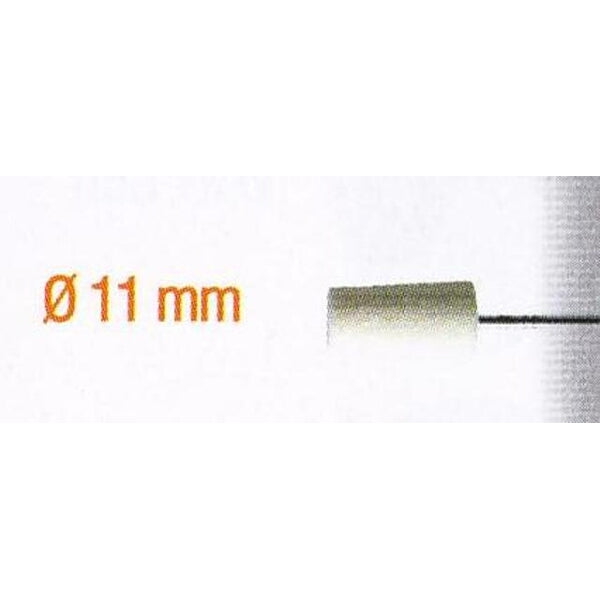 Hard Felt Polisher 11mm Tapered - Polishing Tool for Metals, Glass, Ceramics & More