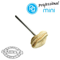 Chamois Leather Disc 21mm Polishing Buff, 2.35mm Shank - Ideal for Metal, Gold, Silver & Glass Polishing