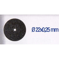 Slim Cut Off Disc 22x0.25mm - Precision Cutting Wheel for Glass, Metal, Wood, Plastic - Pack of 5