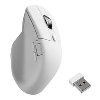 Keychron M6S-A24 PixArt 3950 8K 30000DPI Wireless Mouse (BT/2.4GHz/Wired) - White Keychron