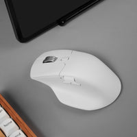 Keychron M6S-A24 PixArt 3950 8K 30000DPI Wireless Mouse (BT/2.4GHz/Wired) - White Keychron