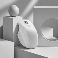 Keychron M6S-A24 PixArt 3950 8K 30000DPI Wireless Mouse (BT/2.4GHz/Wired) - White Keychron