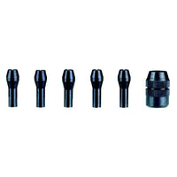 Collet Set 5PC + Nut, Drill Collets 1.0-3.2mm, 8x0.75 Thread - chavda.com