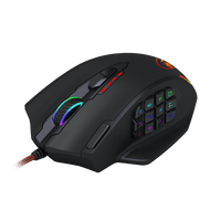 REDRAGON IMPACT 12400DPI MMO Gaming Mouse - Black-RD-M908