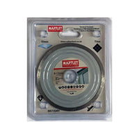 MARTLET 115mm Diamond Cutting Wheel: Glass, Tile, Wet/Dry | Continuous Rim Blade