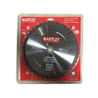 Martlet Circular Saw Blade 235mm 40 Teeth TCT Wood Cutting - High-Quality Replacement Blade
