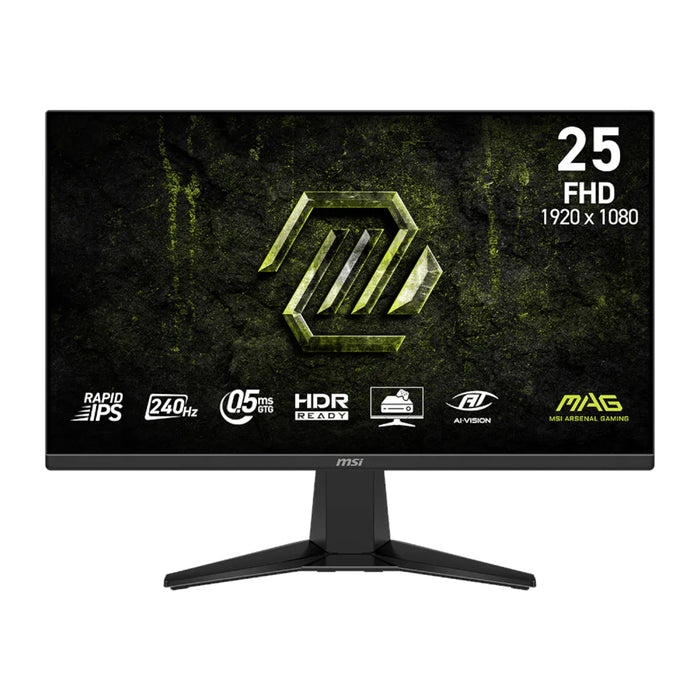 MSI MAG 255F X24 25″ FHD 240Hz IPS Gaming Monitor-MAG 255F X24