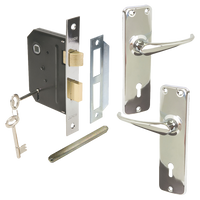 Mackie Lockset Mortice Cp 3 L Mak05717