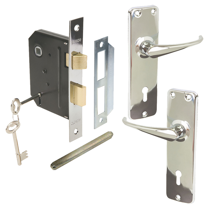 Mackie Lockset Mortice Cp 3 L Mak05717