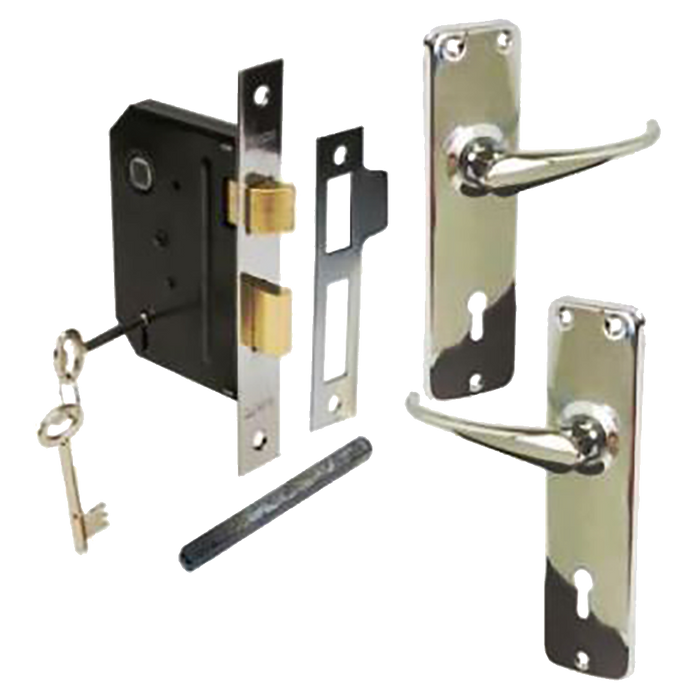 Mackie Lockset Mortice Cp 4 L Mak06844