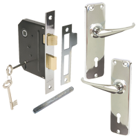Mackie Lockset Mortice Cp 2 L Mak17208