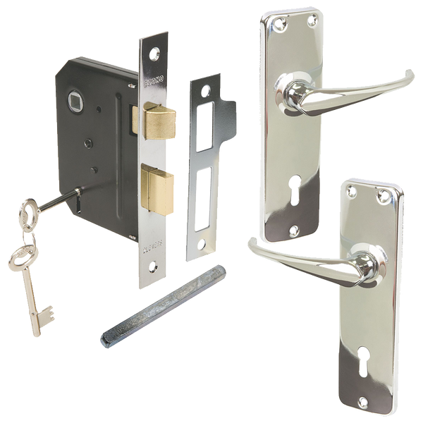 Mackie Lockset Mortice Cp 2 L Mak17208