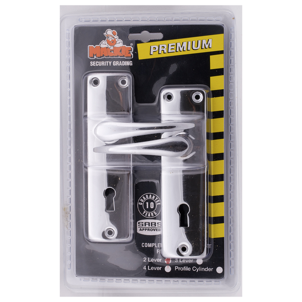 Mackie Lockset Mortice Cp W/Hd Hndls 2 L Mak17277